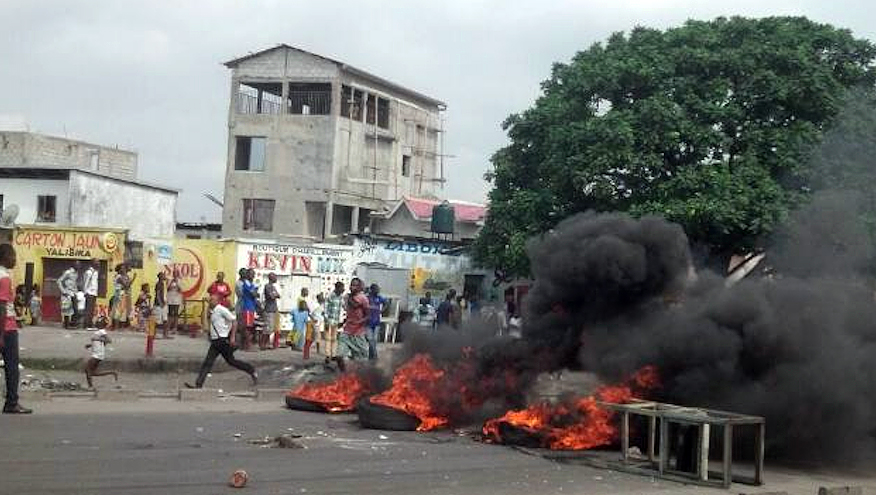 Manifestation à Kinshasa mardi 20 janvier