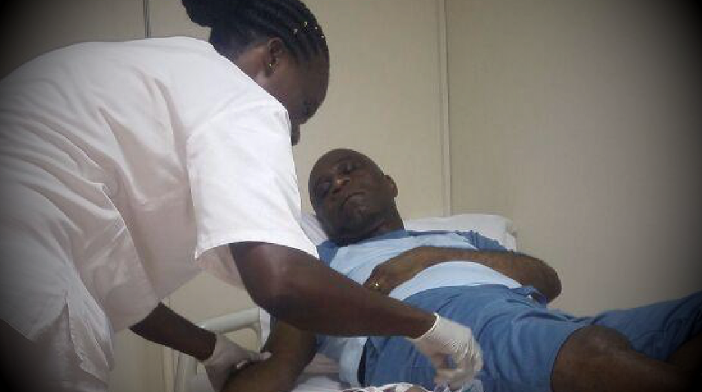 Diomi Ndongala hospitalisé 042016