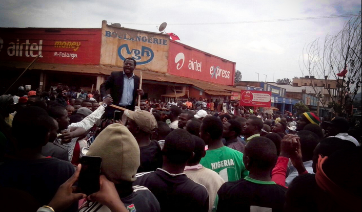 Manifestation à Butembo août 2016